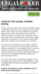 Mobile Screenshot of legalpoker.com